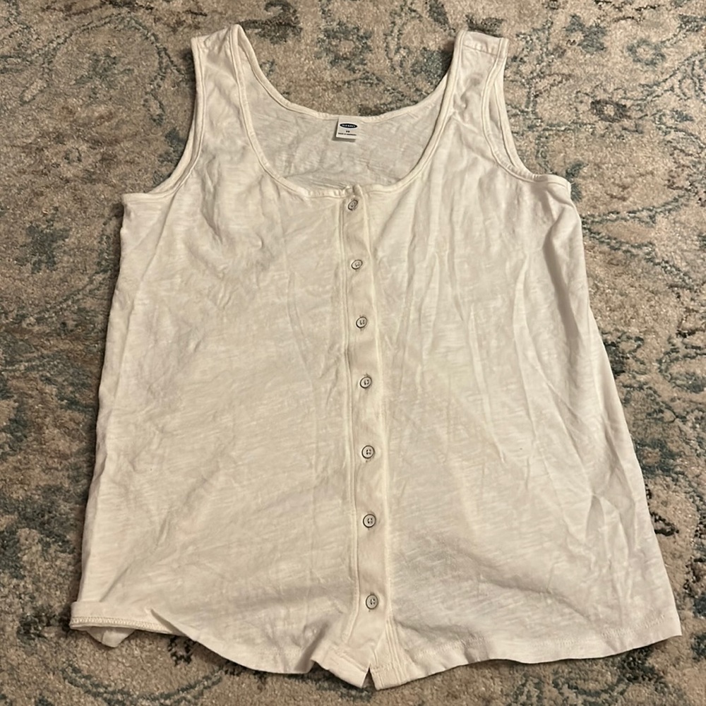 Old Navy Button Down Tank